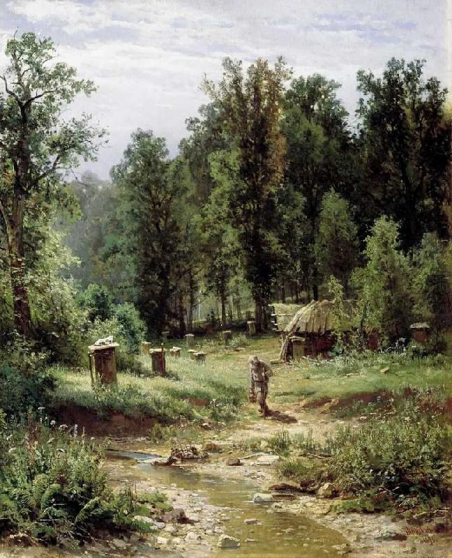 Ivan Shishkin Apiary in a Forest Germany oil painting art